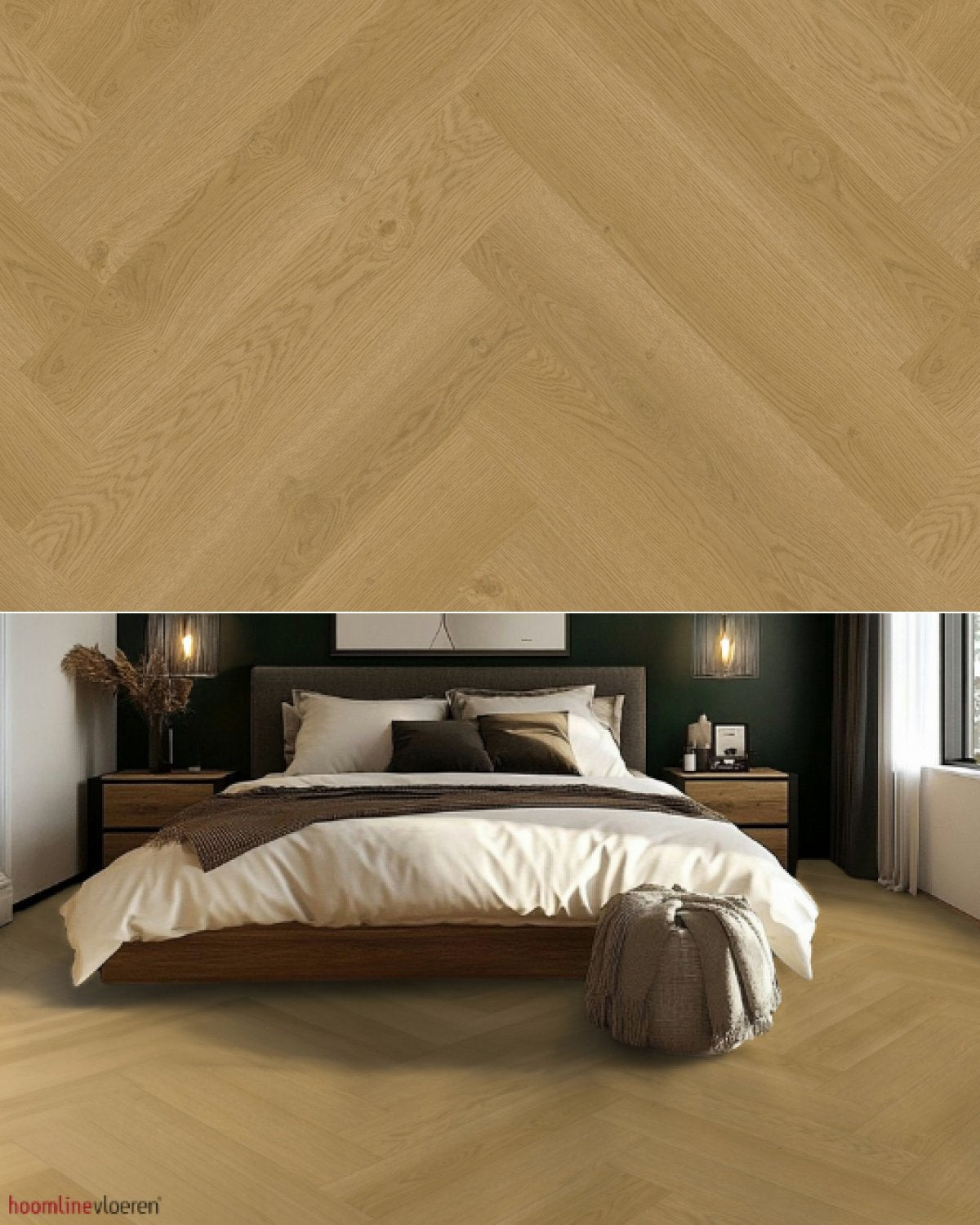 Hoomline Elegance Dryback Visgraat Zebra 51315