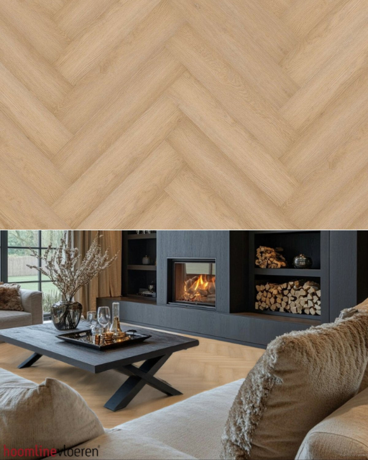 Hoomline Prestige Rigid Click Visgraat Genève 5066