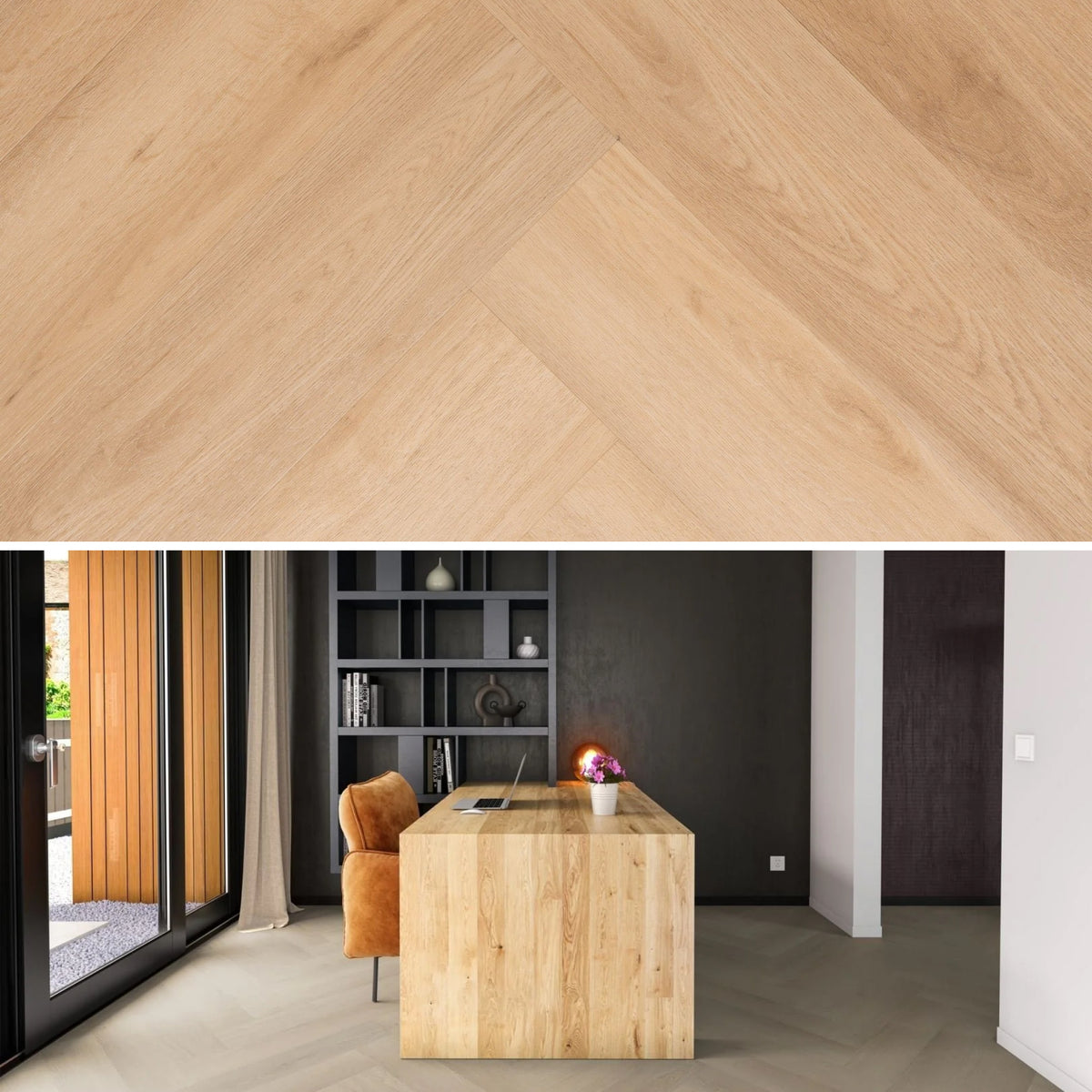 yarenza Madera Beige Visgraat Plak PVC