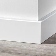 MDF Plint Gelakt - 7 cm - RAL 9010