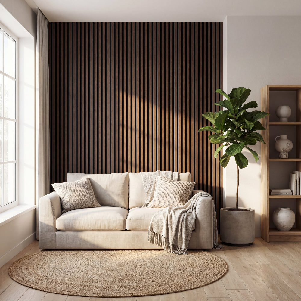 yarenza Akoestisch Wandpaneel Sooty Oak 2800x600x19mm