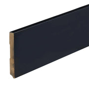 Zwart Gelakte Plint Strak RAL 9005 120x15x2400 mm