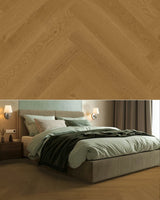 Hoomline Elegance Dryback Visgraat Leeuw 51317 - Texture and Room View