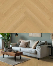 Hoomline Elegance Dryback Visgraat Neushoorn 51319 - Texture and Room View