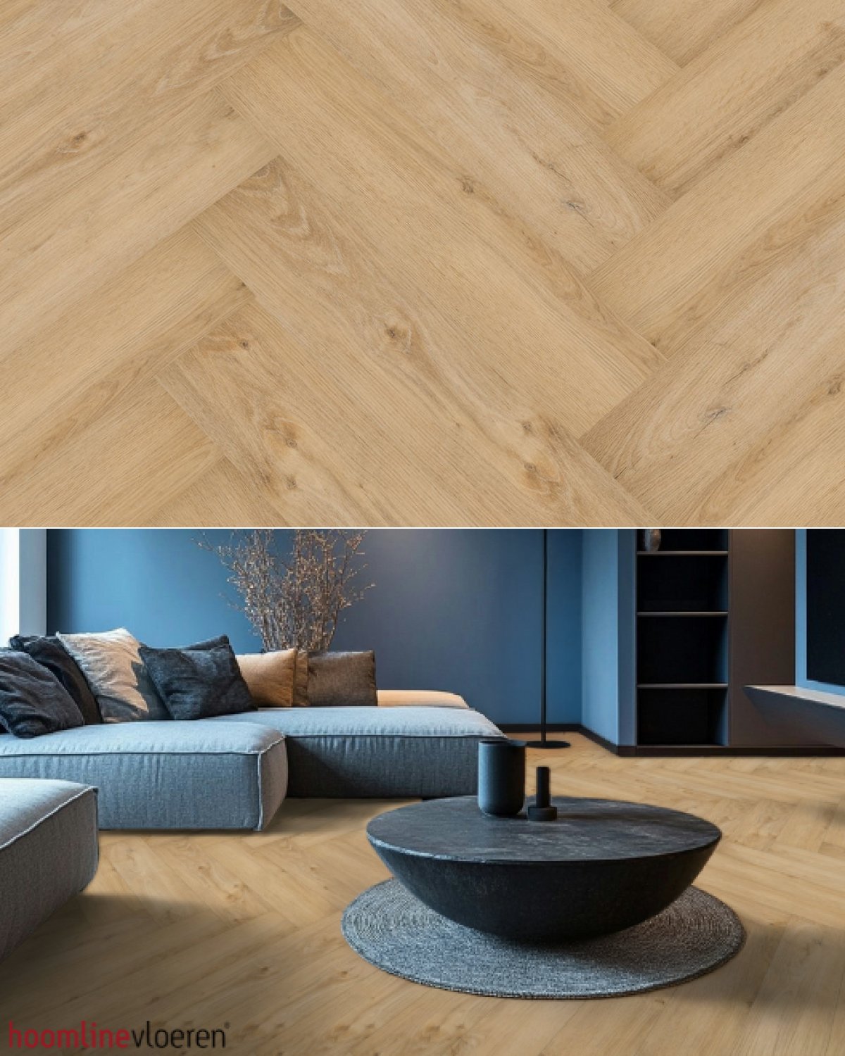 Hoomline Prestige Dryback Visgraat Banff 5067