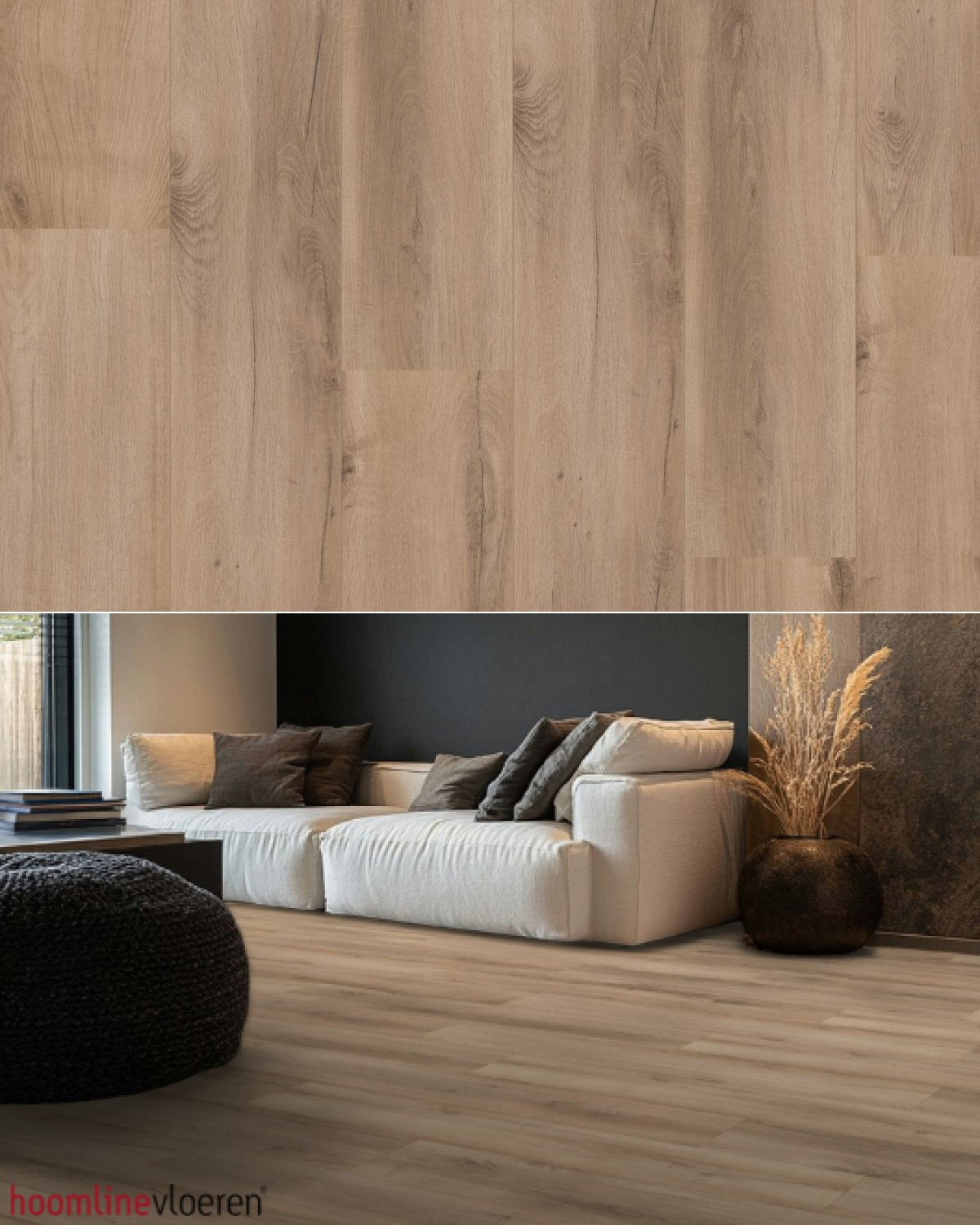 Hoomline Royal XL V2 Ararat 4927, Aquaprotect - Texture and Room View