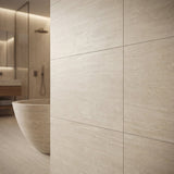 Irwine Beige 60x120 Keramische Tegel Vloer en Wand Gerectificeerd Porselein Geglazuurd