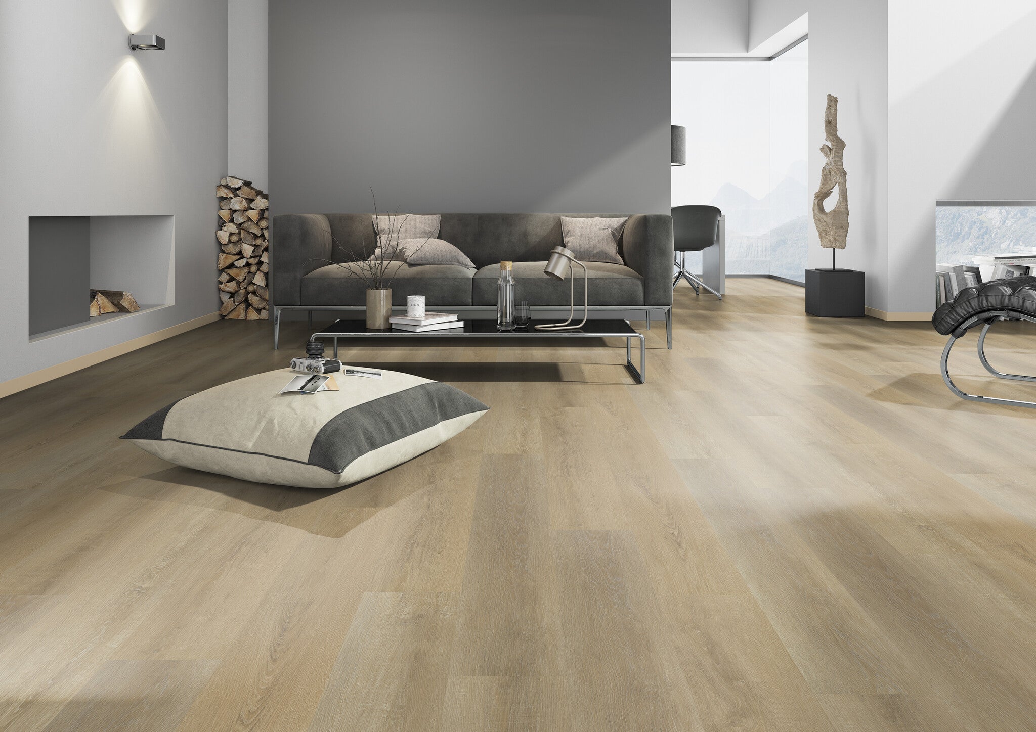 yarenza Oakwood Natural Oak Rechte Plank Klik PVC