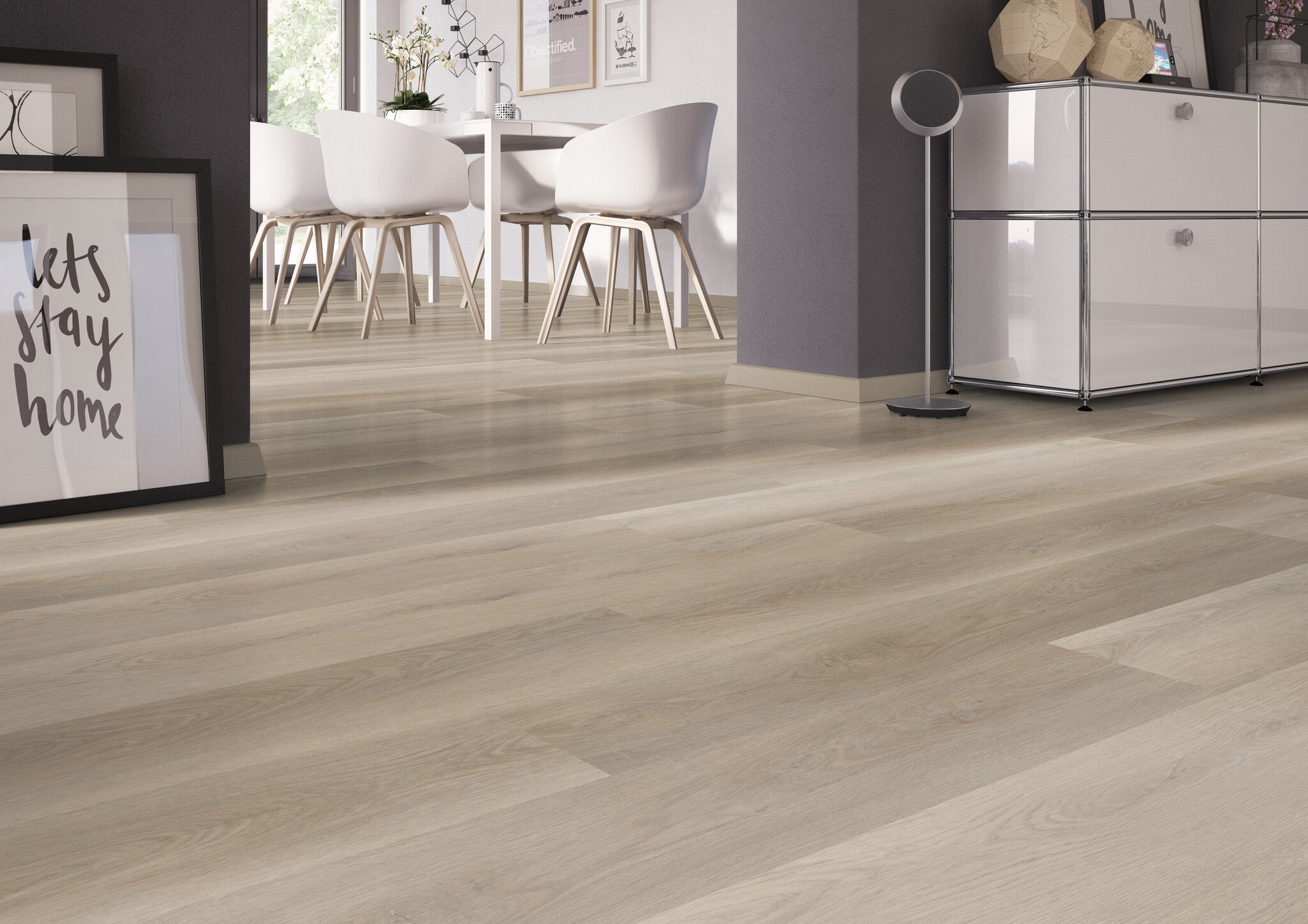 yarenza Oakwood Beige Rechte Plank Klik PVC