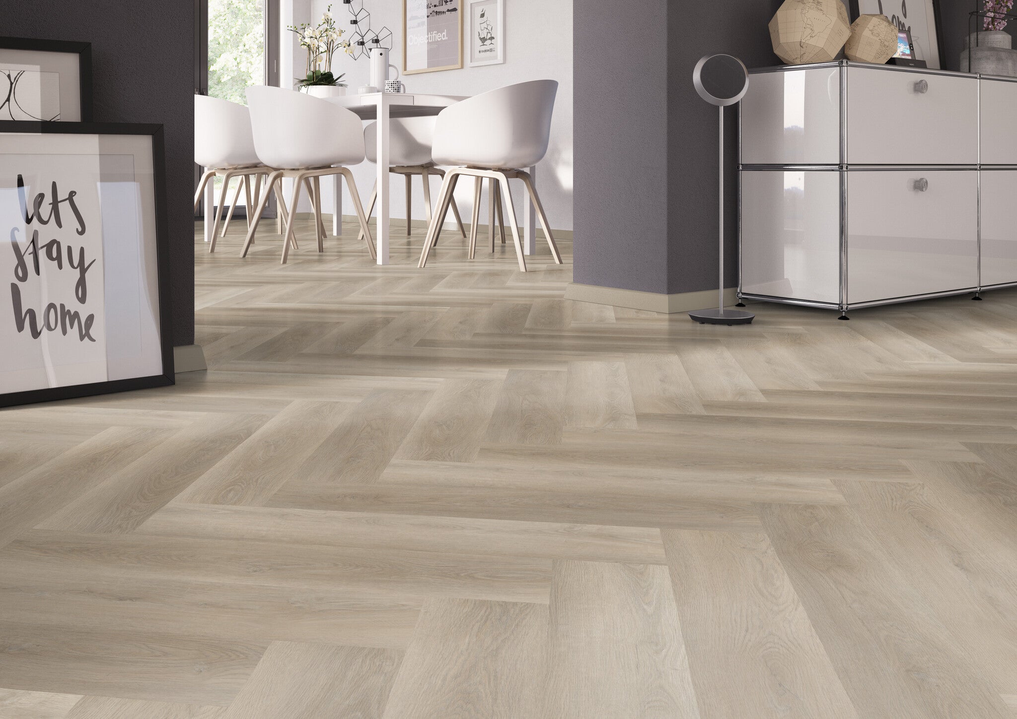 yarenza Oakwood Beige Visgraat Klik PVC