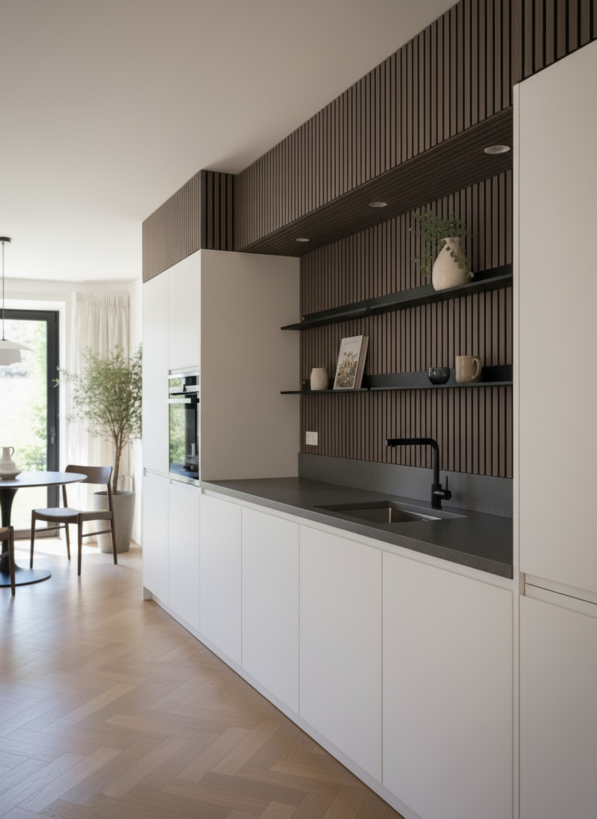 yarenza Akoestisch Wandpaneel Akra Oak 2800x600x19mm