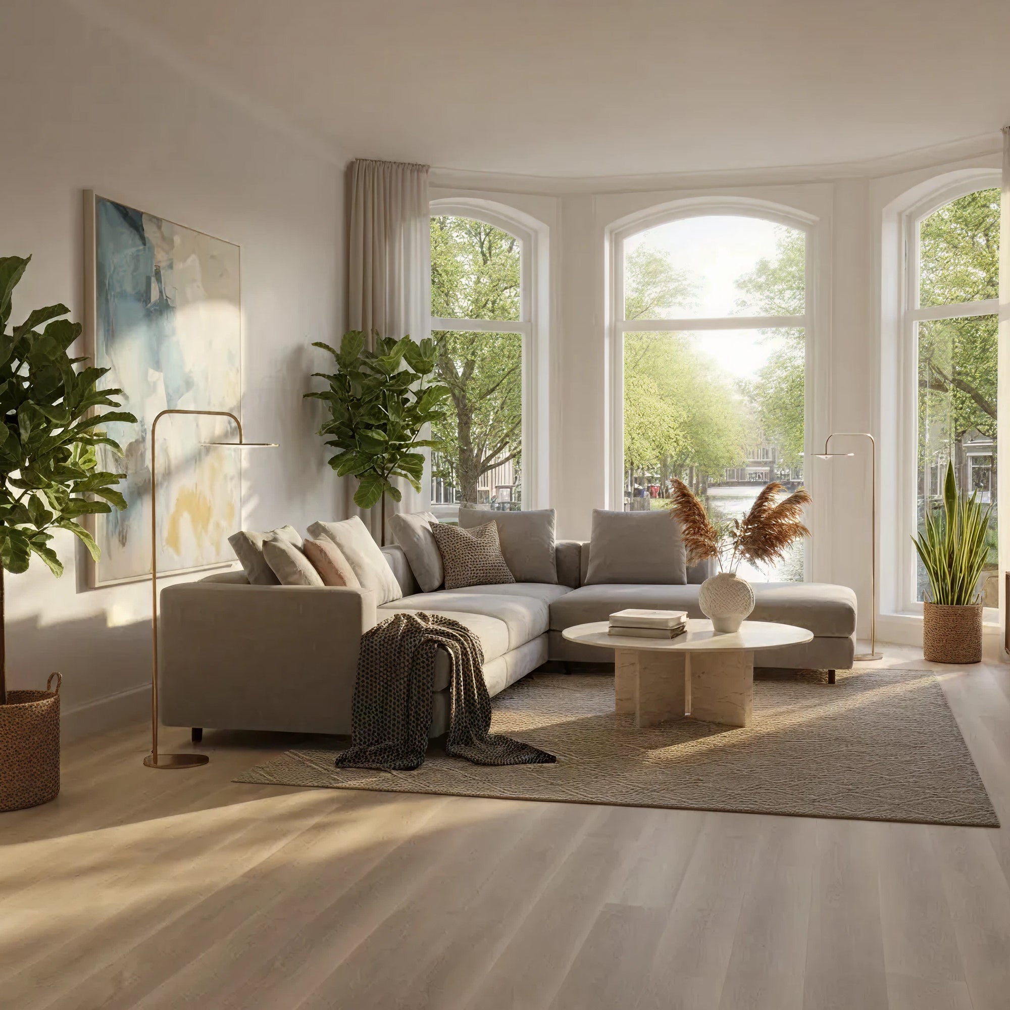 yarenza Oakwood Beige Rechte Plank Klik PVC